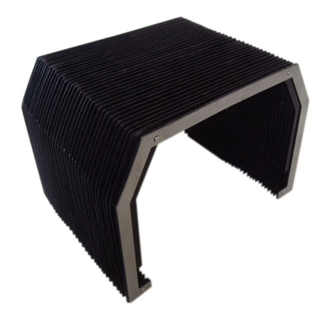 Jet cut machine security Higher quality antistatic accordion bellow U-shaped telescopic flexible customize various bellow cover