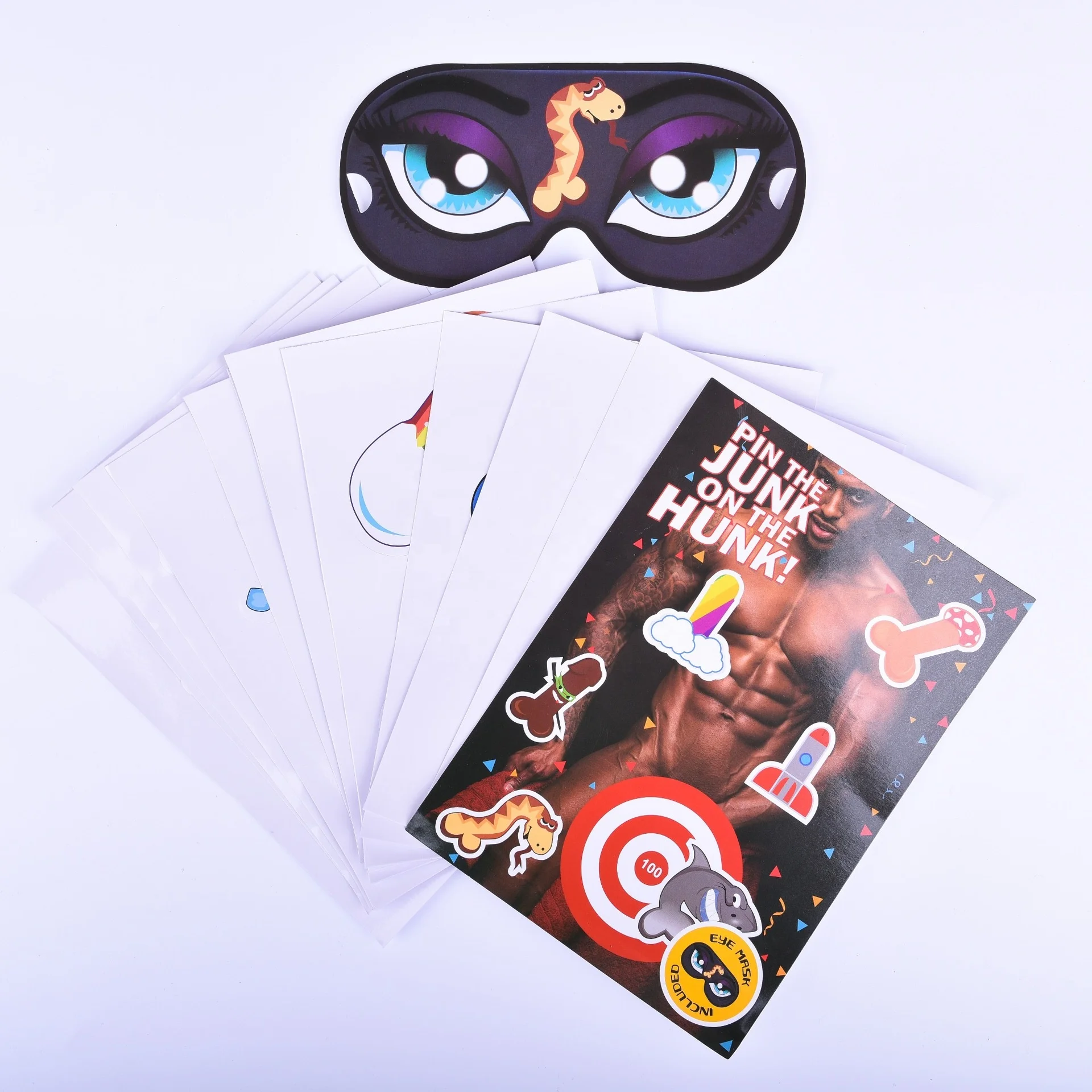 Pin The Junk on The Hunk Bridal Party Bachelorette Party Games Girls Bachelor Party Supplies Hen Night Bachelorette