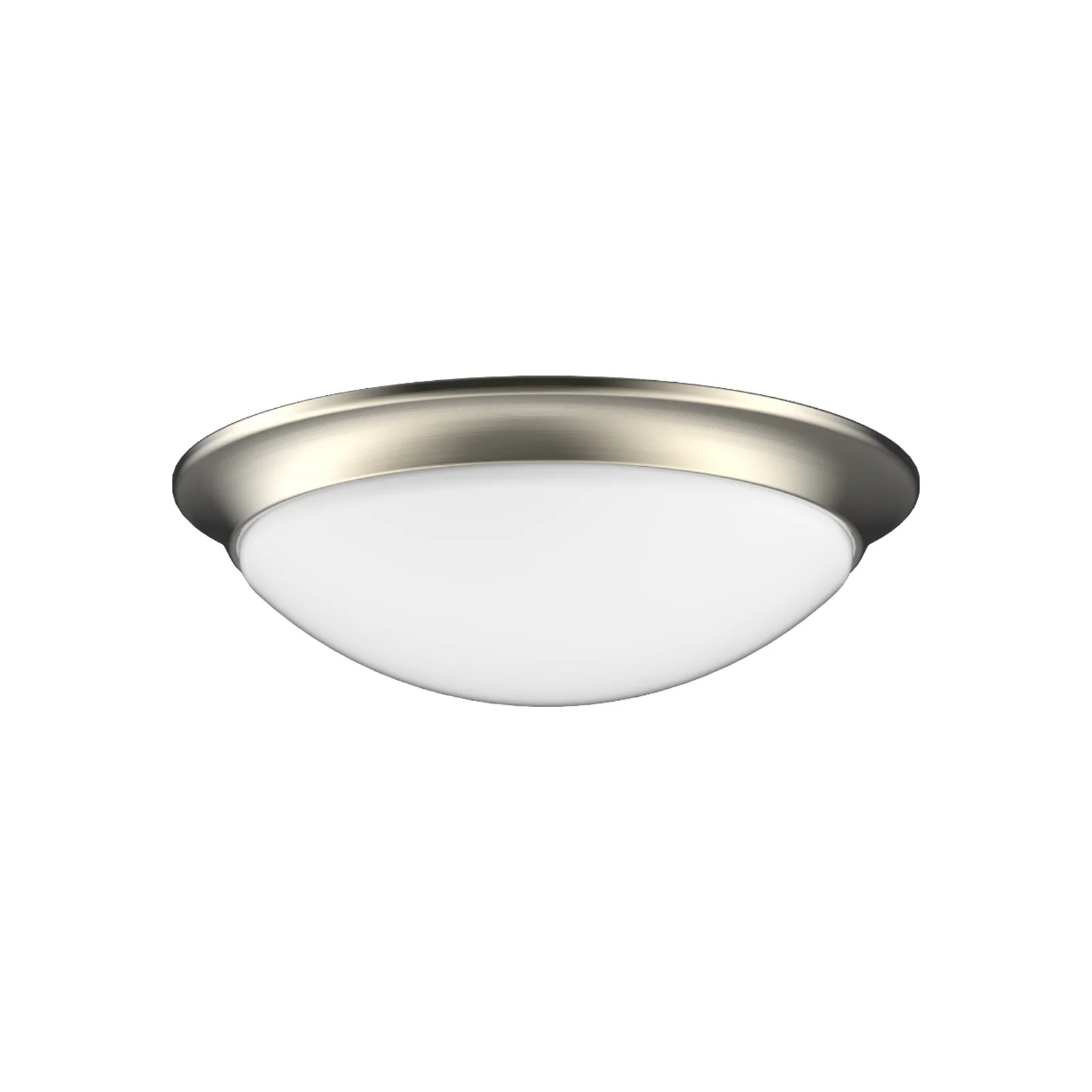 Worbest PC Lamp Shade Black Brushed Nickel 11Inch LED Ceiling Light AC120V 3CCT Selectable CRI80 for Indoor LED Ceiling Light