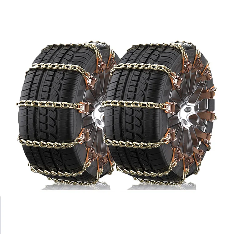 Durable New Style Universal Anti-Skid Snow Chains Exterior Accessories with Coarse Manganese Steel