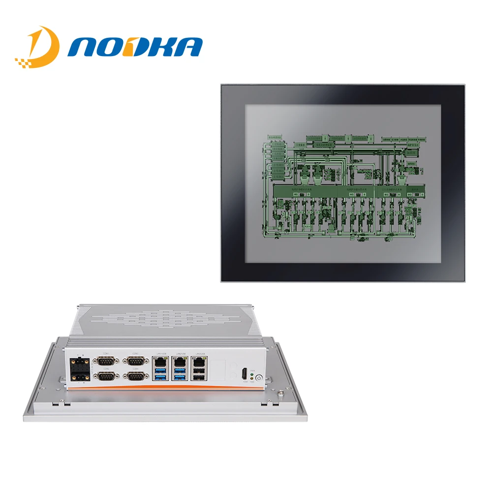 15 inch Industrial Panel PC with Mobile 6/7/8th generation Core i3/i5/i7,Pentium,Celeron Processor, PCAP touch,GPIO