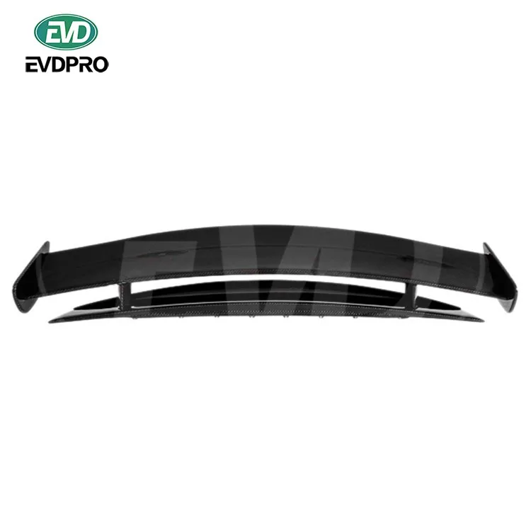 FOR 2015-2018 MERCEDES BENZ AMG GT Revozport Style CARBON FIBER REAR SPOILER