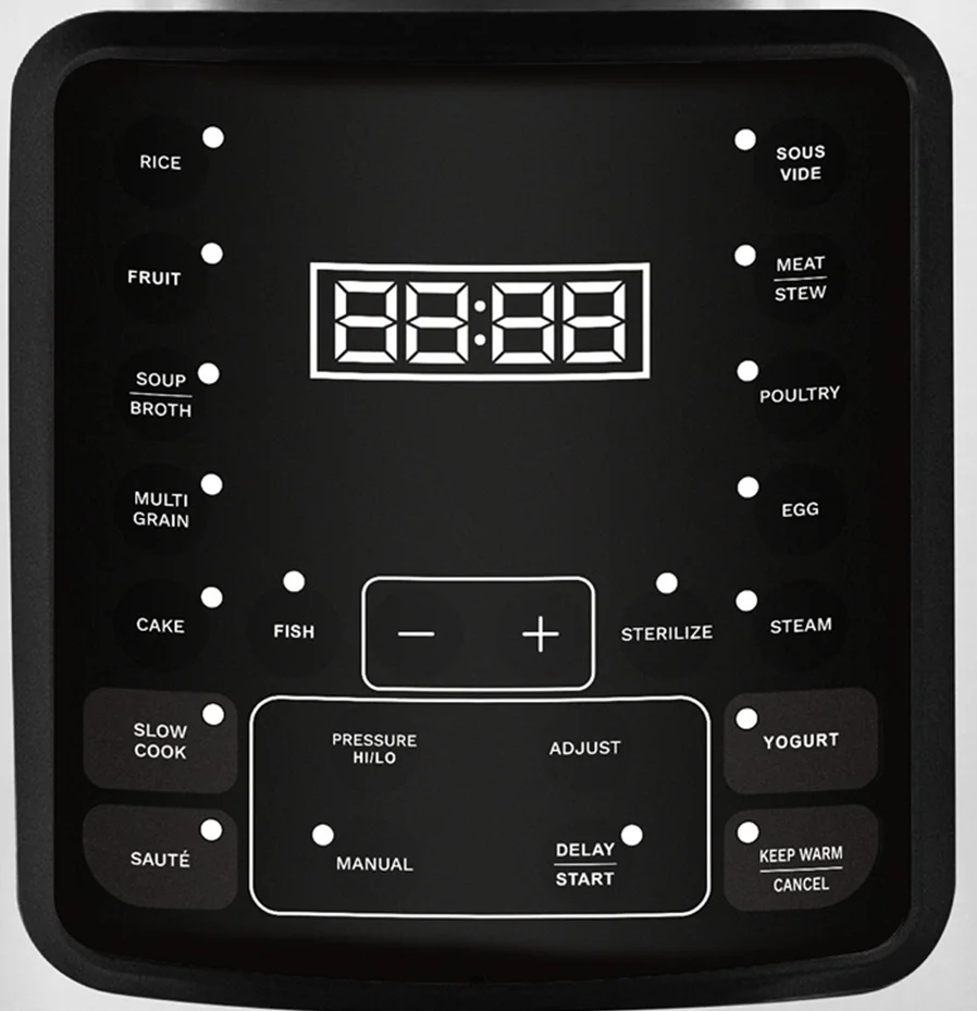 Storman 6L Multipurpose Fast Cooking Electric Digital Pressure Cookers and Air Fryer Oven All in One