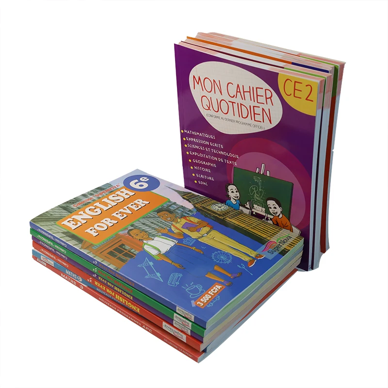 English school copy book printing French Mathematics books reference coursebook  school copy textbook printing for Education
