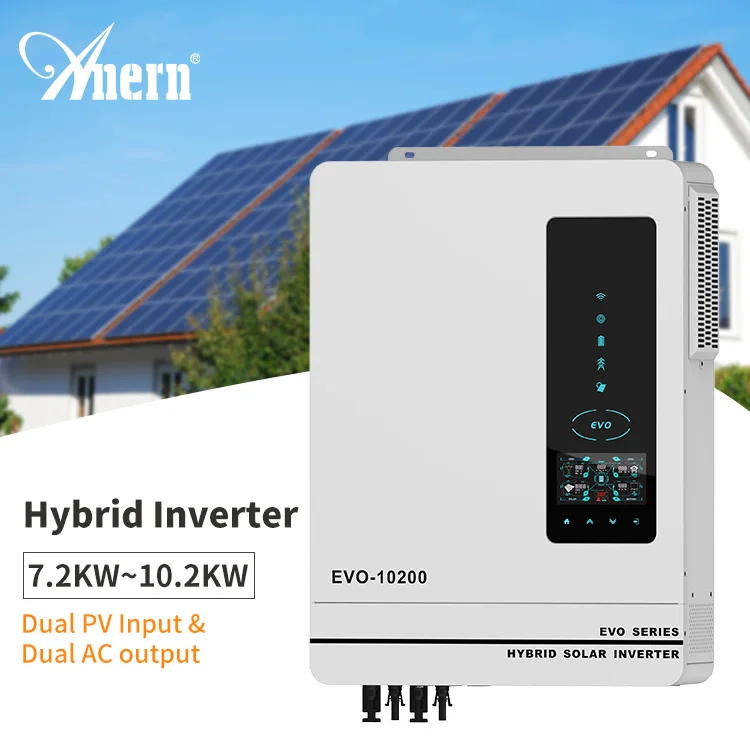 8.2kw 10kw 10.2kw 20kw mppt anern hybrid solar inverter
