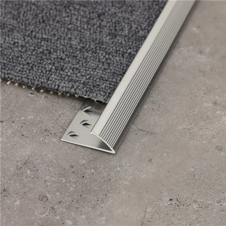 Carpet Trim Aluminium Strips Edge Covers Edging Protector Decorative Metal Carpeting Transition Joint Profile