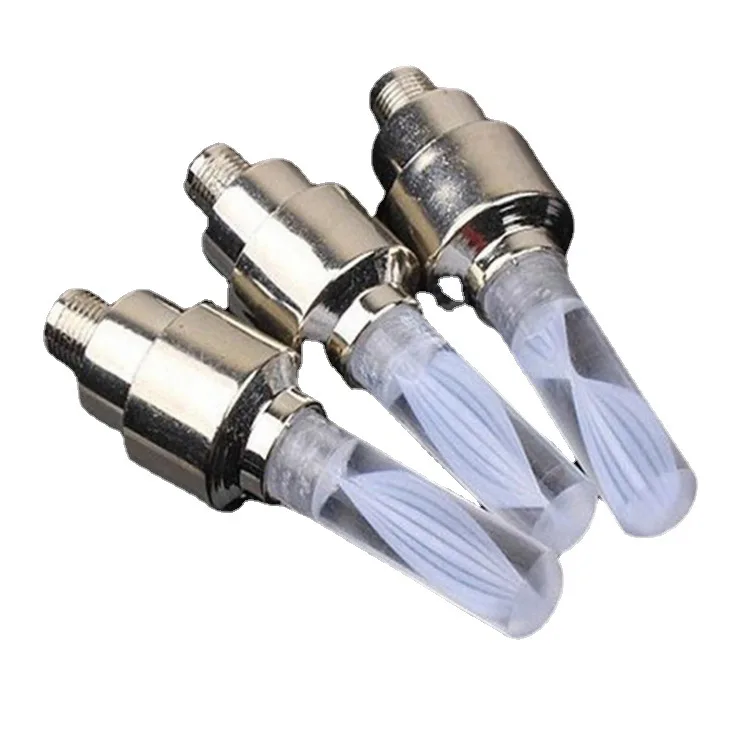 2 Pcs Colorful Waterproof LED Flash Light Tire Valve Battery Powered Bike Car Wheel Bicycle Tire Decoration LED Light