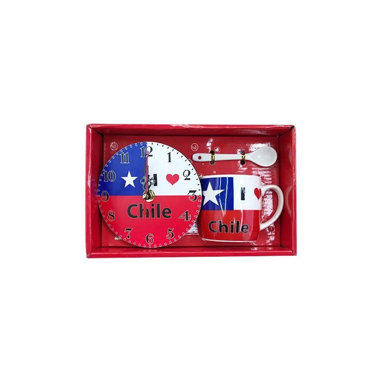 Chile Flag Pattern Cup Support Ceramic Mug With Custom Flag Pattern Amazon Premium Supply
