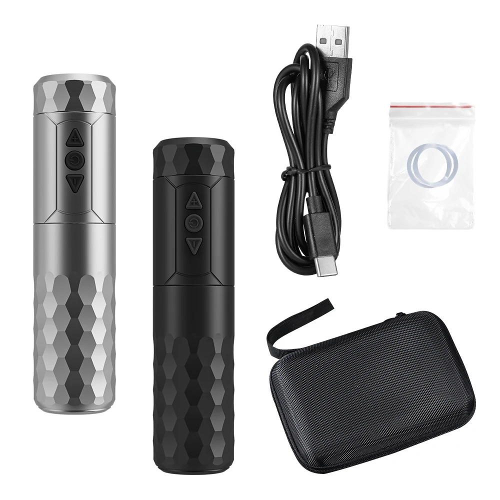 Portable Tattoo Machine Pen Wireless Powerful Battery Coreless Motor Tattoo Rotary Gun For Body Art Tattoos