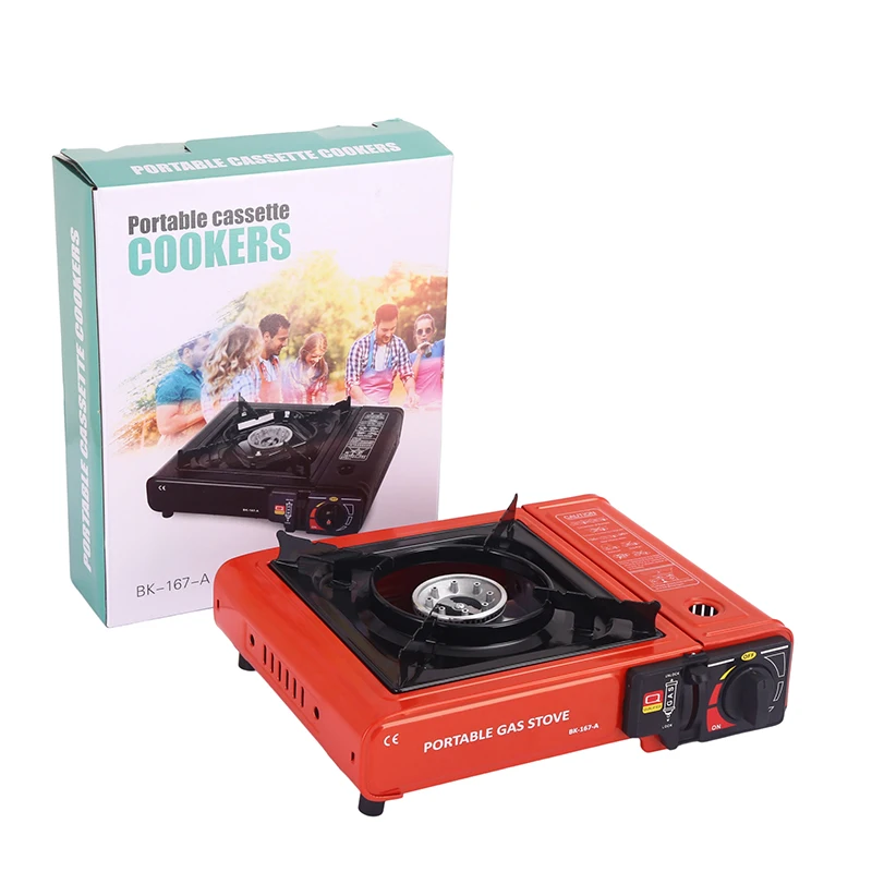wholesale custom portable gas stove Outdoor Camping Gas Stove with Carrying Case comercial gas stove