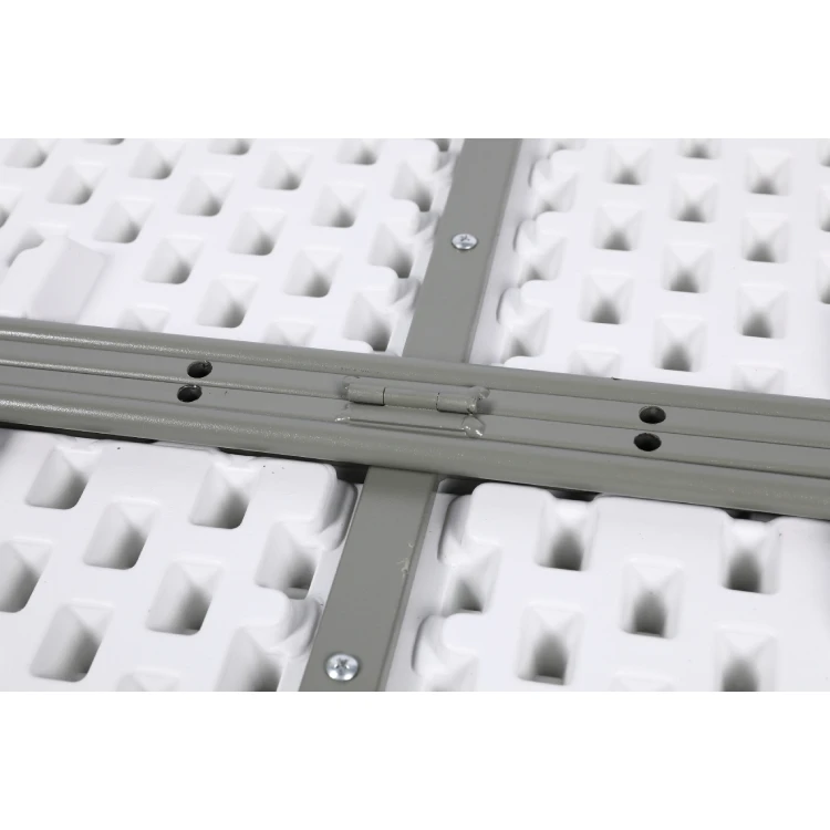 Cheap Hot Sale Outdoor picnic folding table With Metal Folding Legs portable Plastic round Folding Table