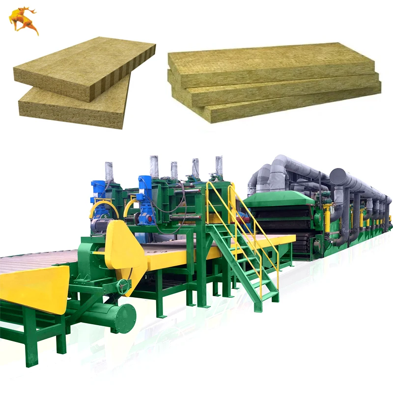Insulation mineral wool board production line basalt wool production line STONE WOOL PRODUCTION LINE