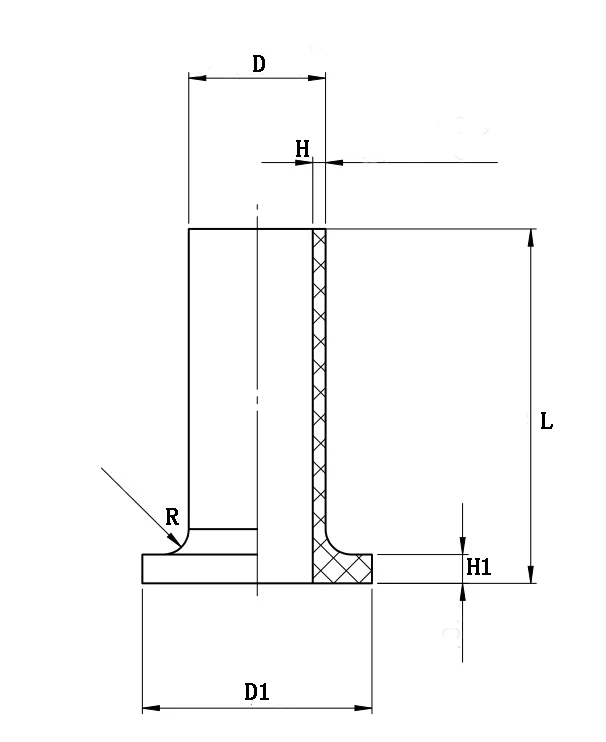 Фитинги для труб HDPE чертежи фланцев