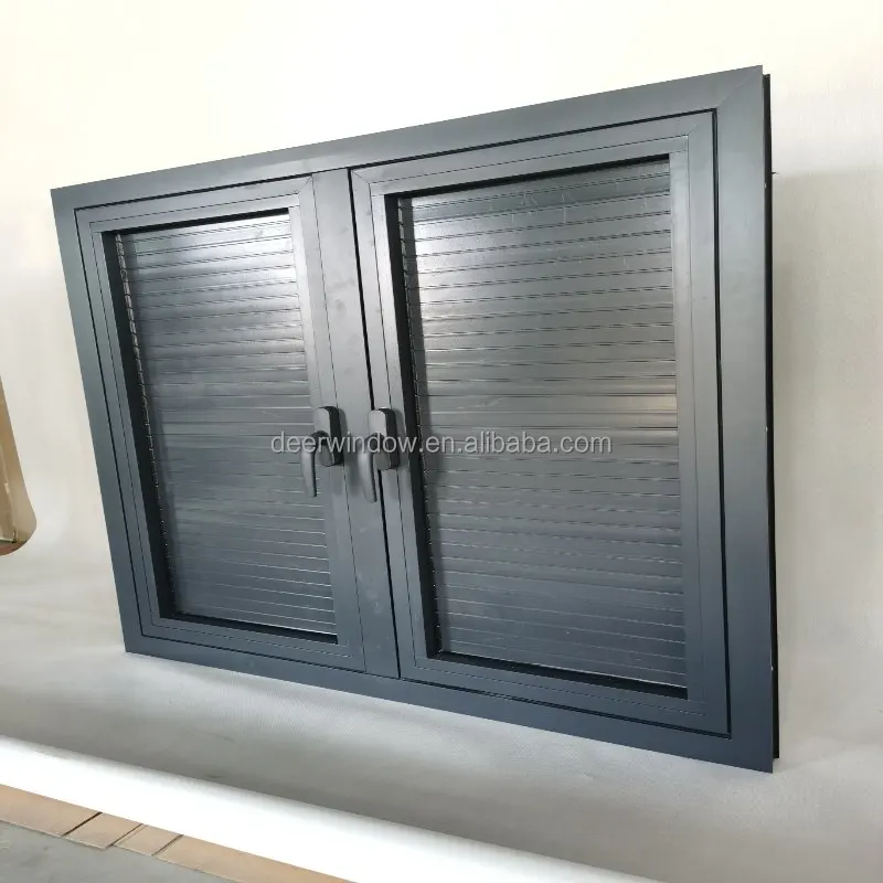Deer Orders shipped directly Energy saving Aluminium double glass casement window with  System
