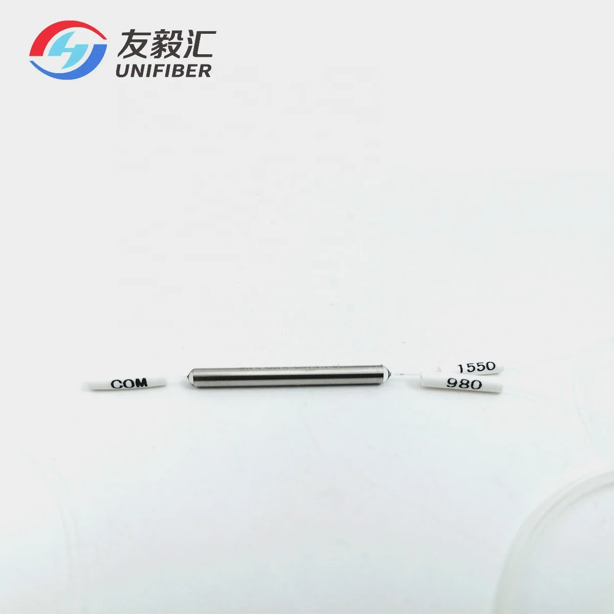 3.0*30mm Ultra Compact Size 1x2 Single Mode Fused WDM Coupler 980/1550nm