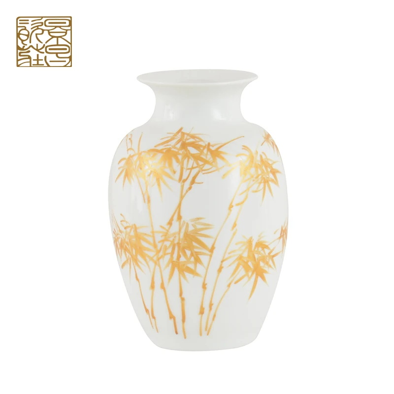 Ceramic Vase New Chinese European Modern Home Vase for Flower Arrangement and Elegant Decoration
