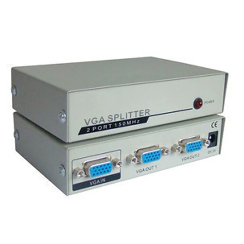 8port 1x8 VGA splitter 1 input 8 output with Bandwidth 150MHz 250MHz 350MHz Optional