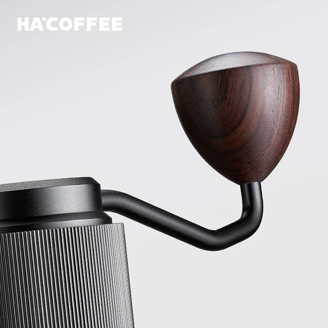 High Quality Portable Manual Coffee Grinder Stainless Steel Burr Metal Body Hand Crank Bean Coffee Grinder Manual