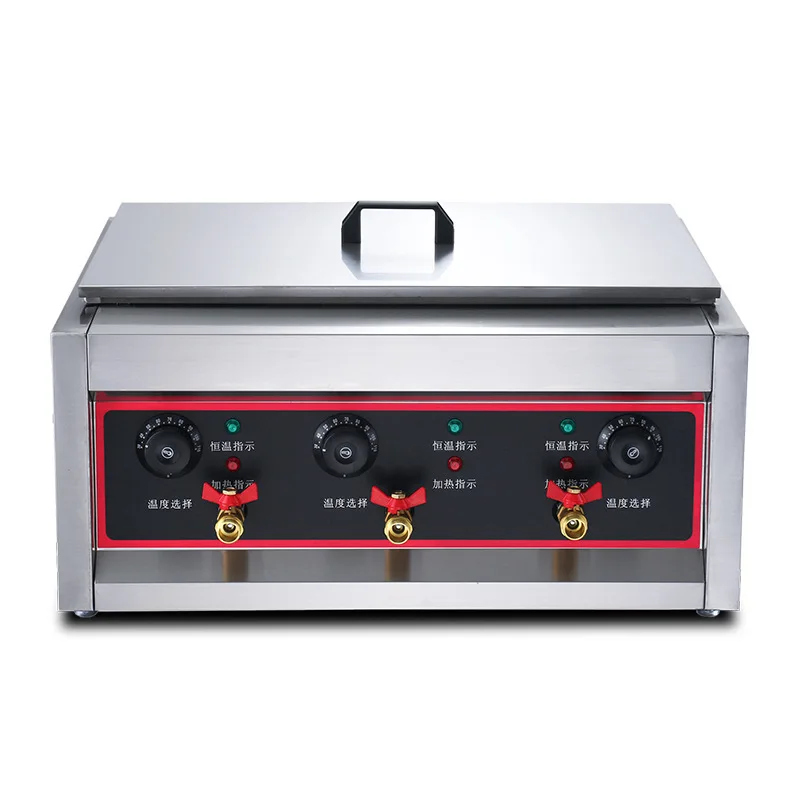 Restaurant Stainless Steel Counter Top Cooking Equipment 6 Basket Electric Noodle Cooker /Noodle Boiling Stove