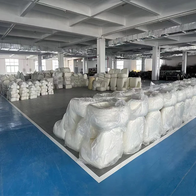 Big size leisure chair mould foam chair bady semi-manufactured  high density PU injection seat soft chair parts