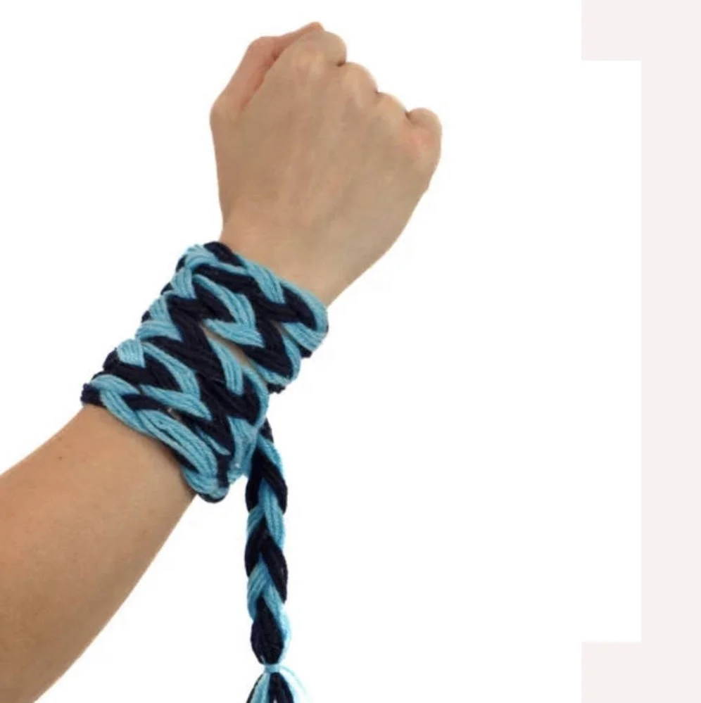 3 Strands Braided Cotton Rope in Different Color