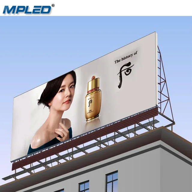 HD Giant screen P8 P10 used truck trailer price led advertising screen