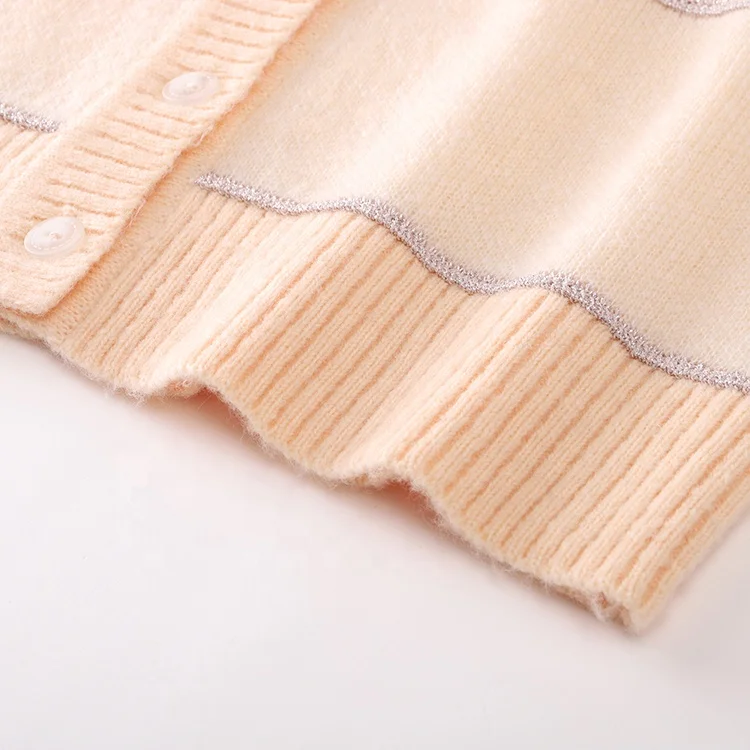 Производитель трикотажных изделий, выполненный на заказ, яркий цвет, Женский свитер-кардиган с v-образным вырезом и длинными рукавами