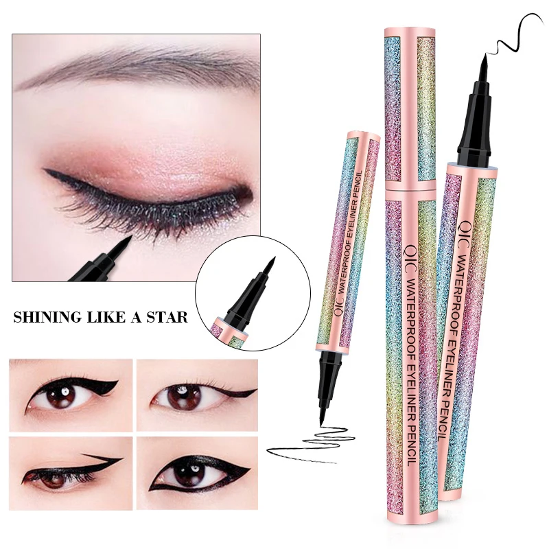 Vegan Smudge Proof Soft Black Eyeliner Pencil Waterproof Custom Logo Gel Liquid Eyeliner Pen Packaging Eyeliner For Eye