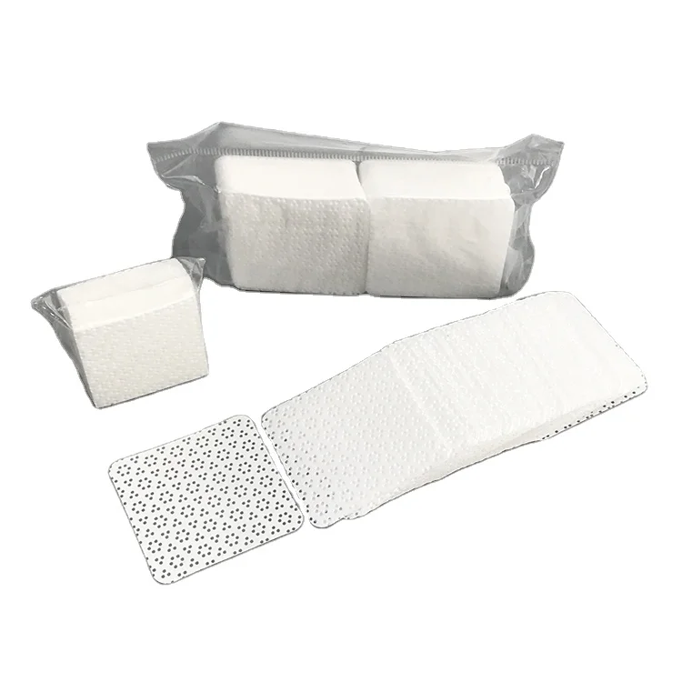 Soft 100Pcs Lint Free Wipes For Gel Nails Cleaning Wipes Nail Polish Remover