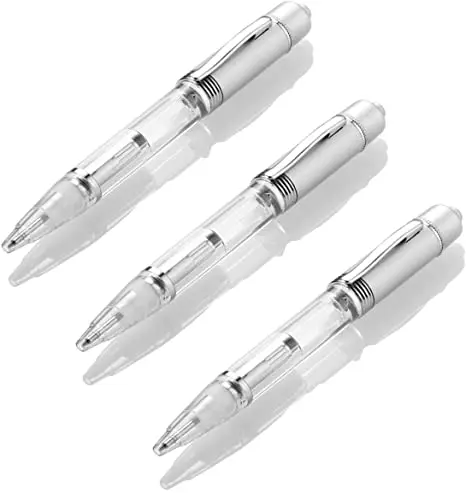 Amazon Hot Sale LED Pen with Light, Light Up Penlight for Night Writing, LED ballpoint flashlight writing pens