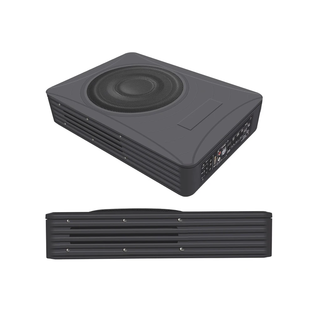 
Горячая Распродажа 8 дюймов Автомобильный сабвуфер аудио под сиденьем тонкий НЧ-динамик высокий уровень звукового давления активная мощность сабвуфер 