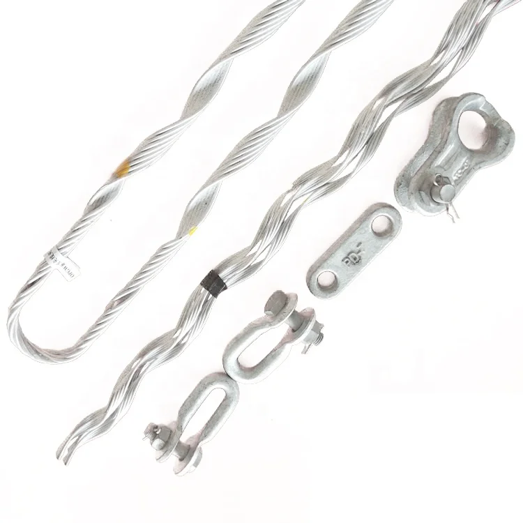 Aluminium Clad Steel Wire Preformed Tension Armor Rod Overhead Transmission Line Cable