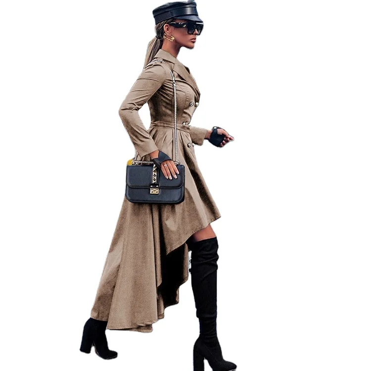 
2019 Guangzhou Manufacturer Ladies casual luxury dress Side Split Tshirt Bandage Casual Dresses 