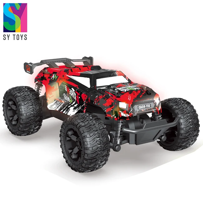 SY 2.4G High Speed Off-Road Stunt RC Car Toys Four Wheels Climber With Light Remote Control Car For Kids