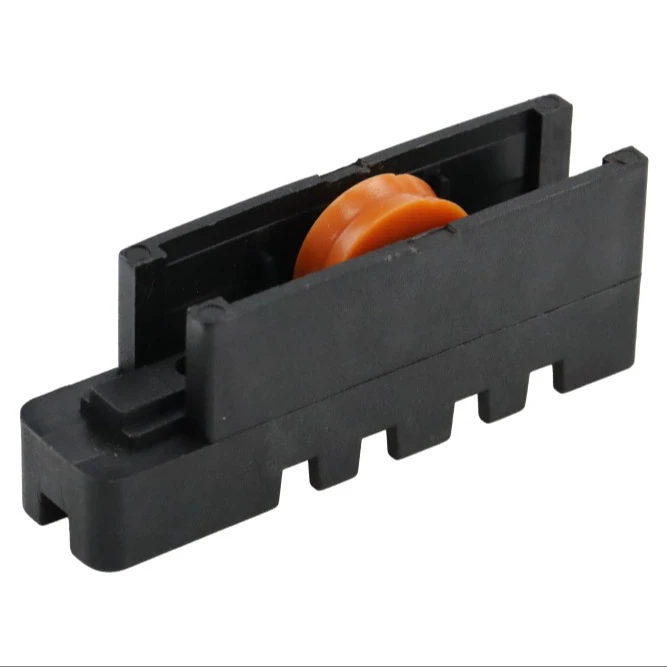 Manufacture Orange Red Aluminium Sliding Windows Roller Wheel