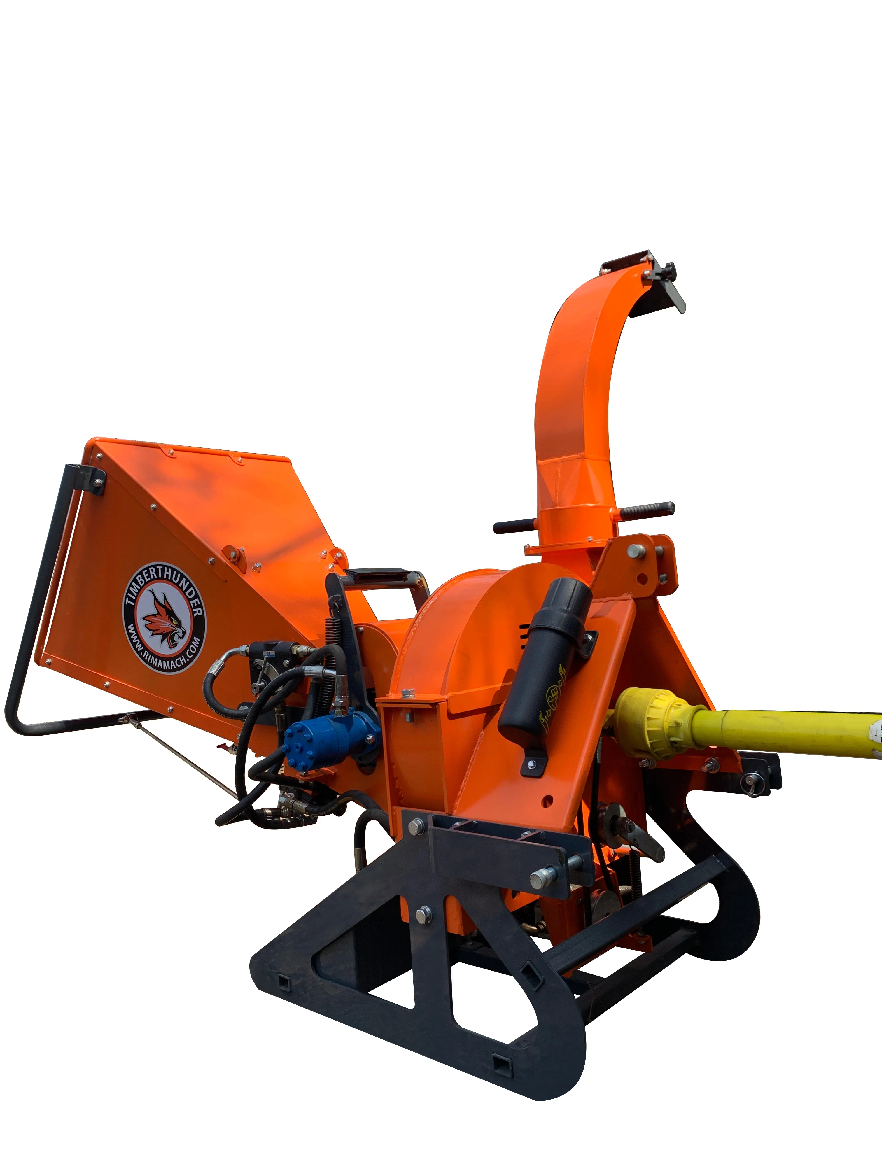hydraulic pto wood crusher , cheap wood chipper shredder for branches