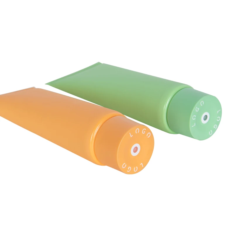 OEM Biodegradable Tube Packaging Cane Sugar Tube Cosmetics Hand Cream Cosmetic Tube With Screw Lid