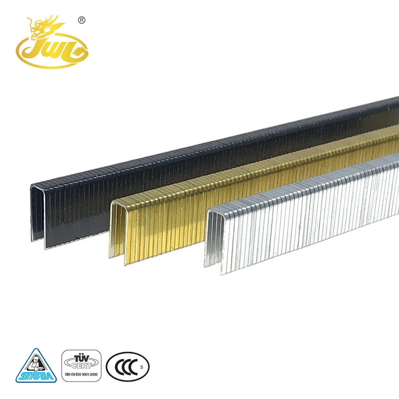 New Products 2019 For Homes 4.6MM 21GA U-Type Nail Furniture Hardware Staple