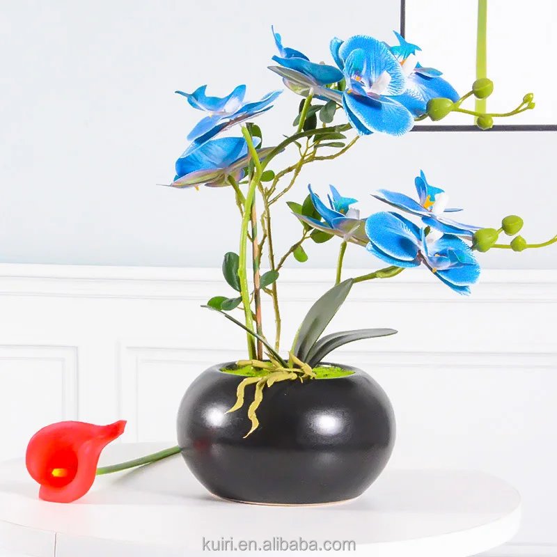 Artificial Orchid Plants In Pots For Home Wedding