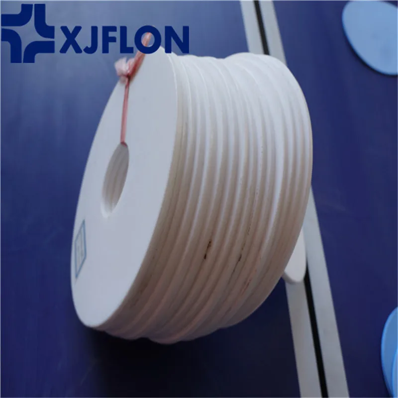 custom raschig ring ptfe spacer backup rings seal white ptfe flange gasket sheet production compressor piston o rings