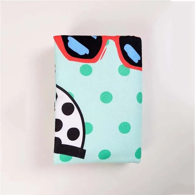 Wholesale Luxury Beach Towels with logo Custom Print Candy Theme Dry Fast Soft Lightweight Sand Free Beach Towel