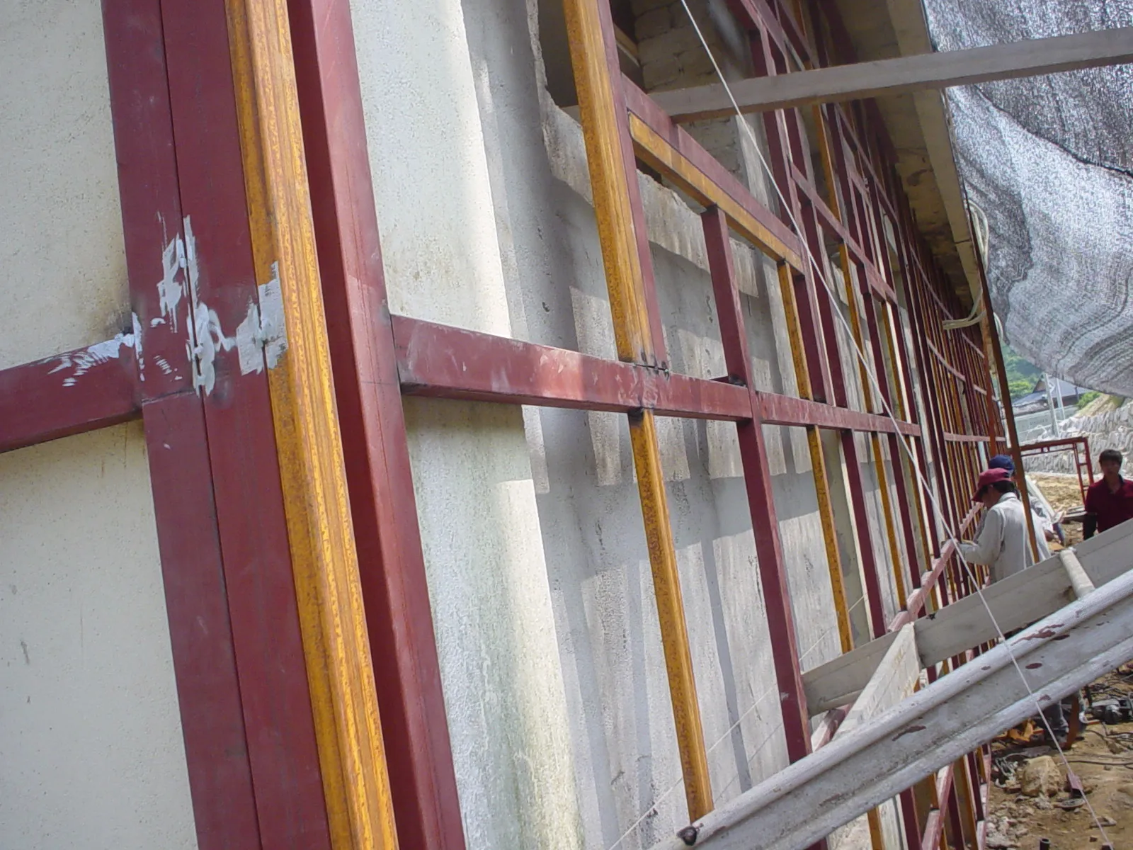 High Performance Affordable Building Material 3D Composite Exterior Cladding Precast Lightweight Concrete Wall Panels
