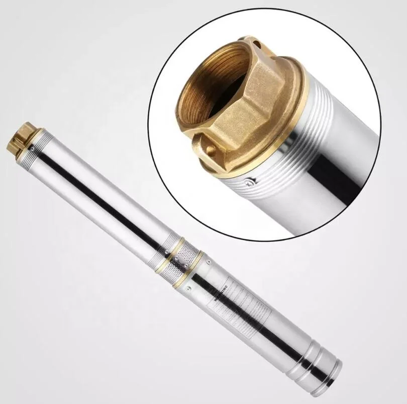 Kepeida 3SPM2 11-0.37 3inch 2M3/H 39Meter Stainless Steel AC Submersible Bore Deep Well Water Pump System