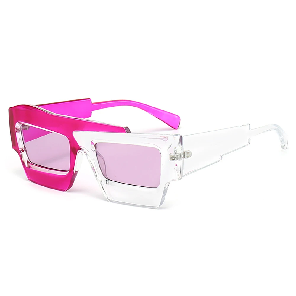 Ready Stock Sunglasses For Women Men Magazine Design Eyewear Sun Glasses Fishing Golf PC Frame Oversized Thick Sun Glasses