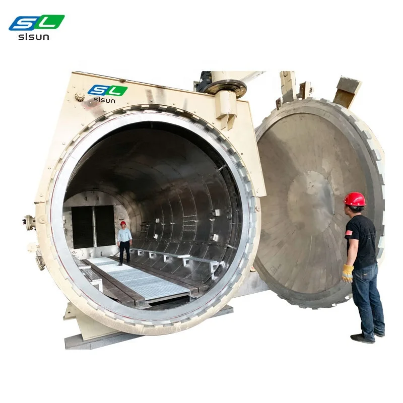 ASME Standard DN4000mm High Temperature Industrial Carbon Fiber Composite Autoclave