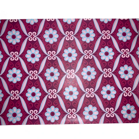 
logo print aluminum foil laminate wrapping paper backed for Christmas gift packing 