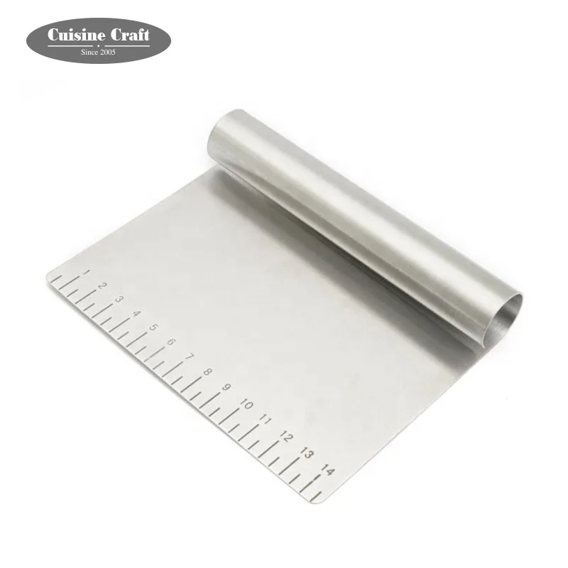 New Professional Stainless Steel Dough cutter pastry scraper