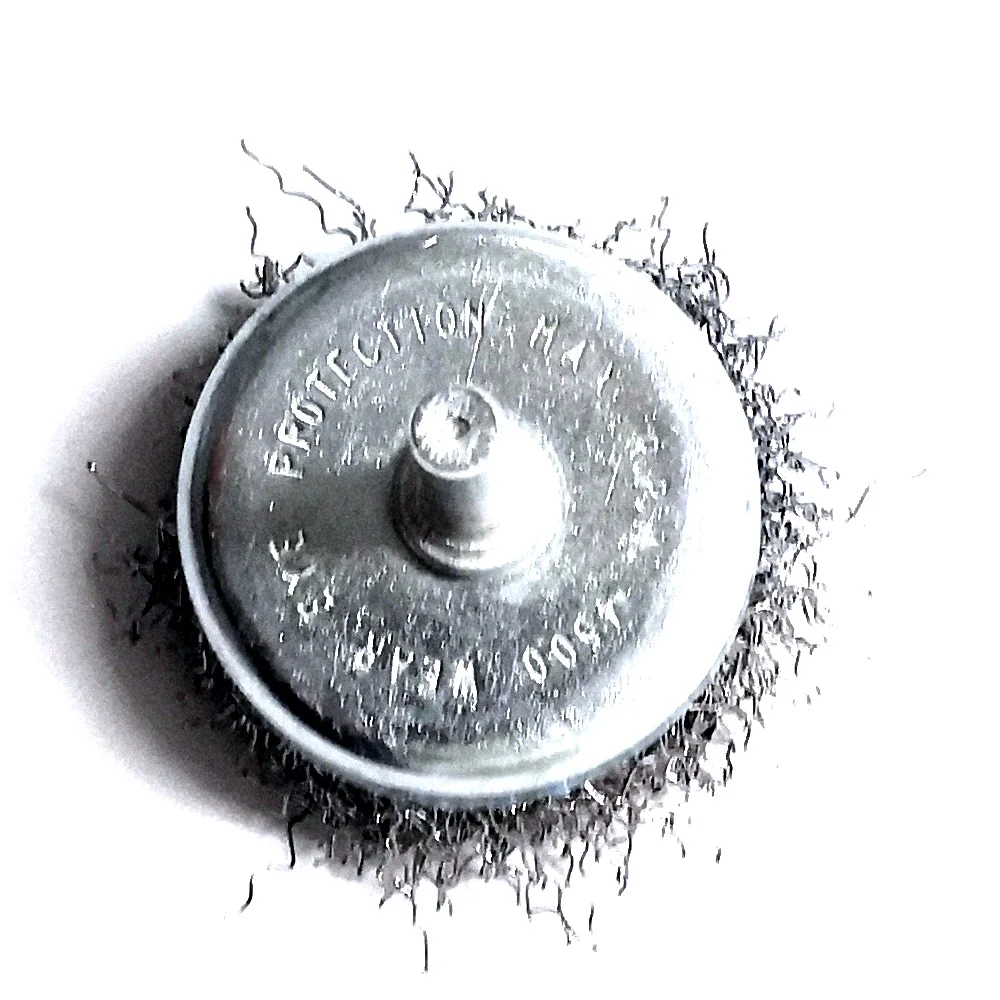 crimp wire cup brush/steel wire cup brush