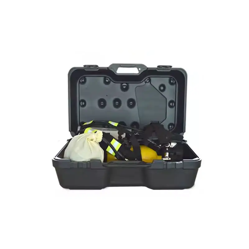 Scba Holder Reducer 30 Mpa Steel Gas Cylinder Marine Test Bench Filling Pump Mask Full Face Air Pirator Breathing Apparatus SCBA