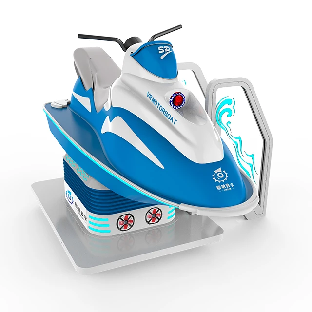 JMDM 9D Earn Money Machine Virtual Reality Motorboat Simulator VR Powerboat Equipment For Amusement Park